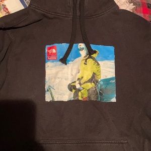 Supreme north face hoodie